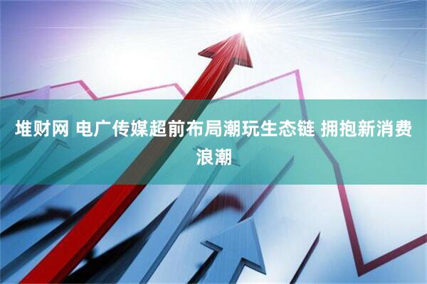 堆财网 电广传媒超前布局潮玩生态链 拥抱新消费浪潮